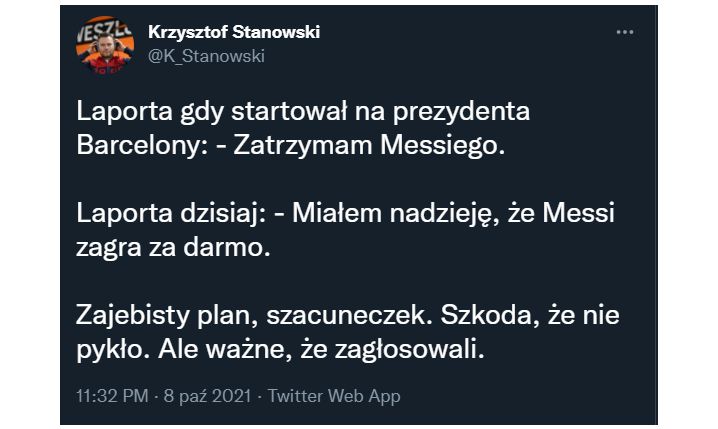 SŁOWA Laporty w czasie wyborów vs TERAZ